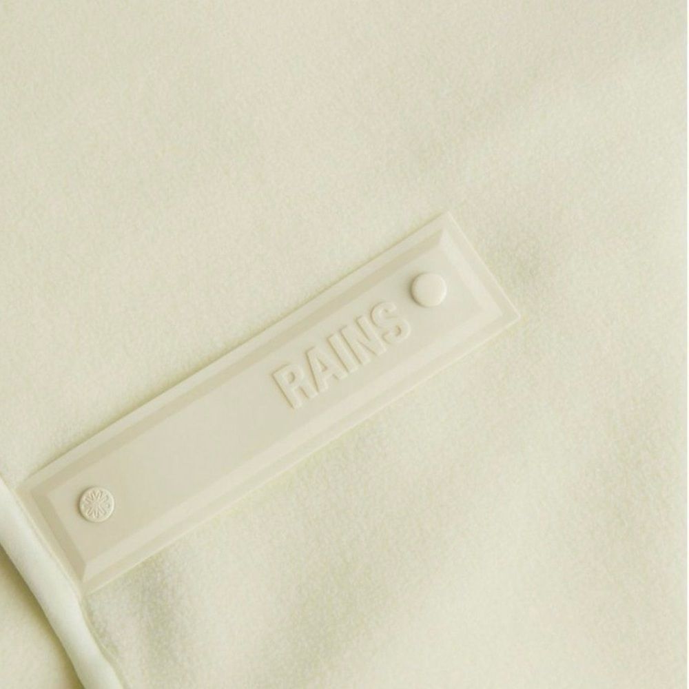 RAINS | Fleece Jacket Unisex Size Medium‎ Straw NWT - Picture 3 of 9